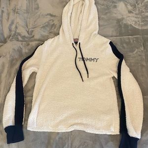 Tommy Hilfiger Sherpa hoodie size small